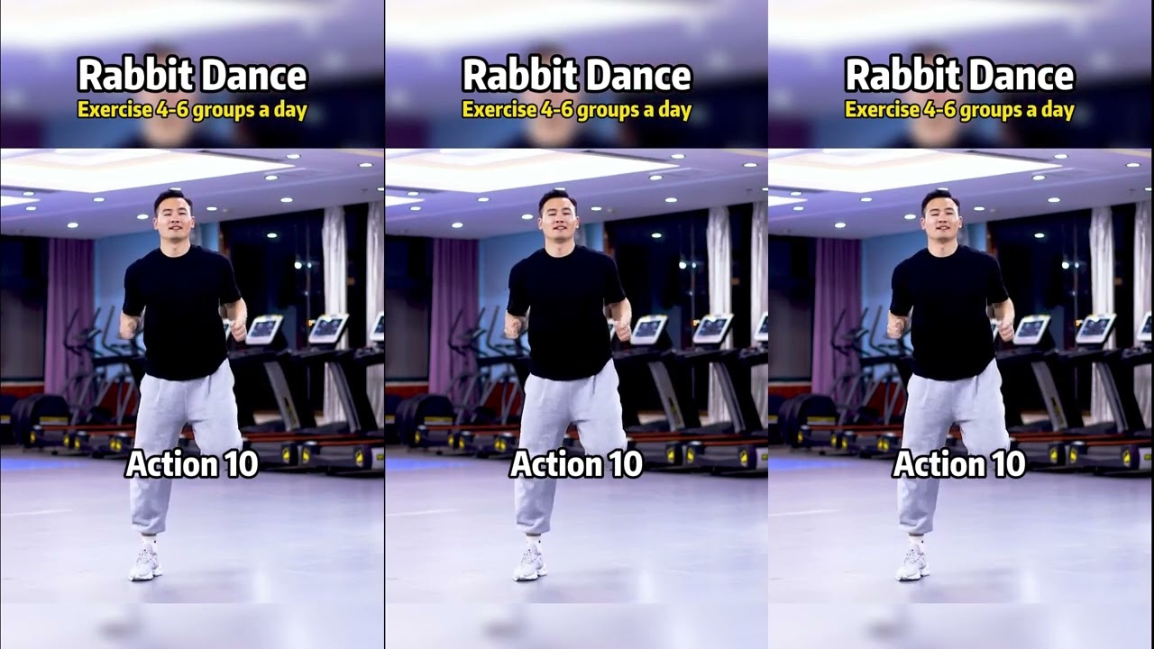 The interesting rabbit dance with weight loss