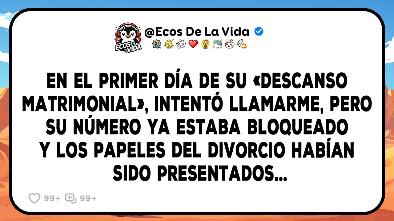 En El Primer Día De Su «Descanso Matrimonial», Intentó Llamar… Demasiado Tarde...