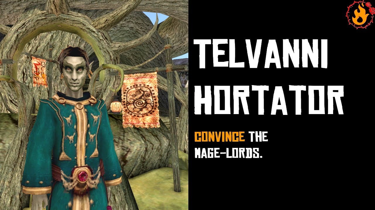Telvanni Hortator - Main Quest Walkthrough (TES III Morrowind)
