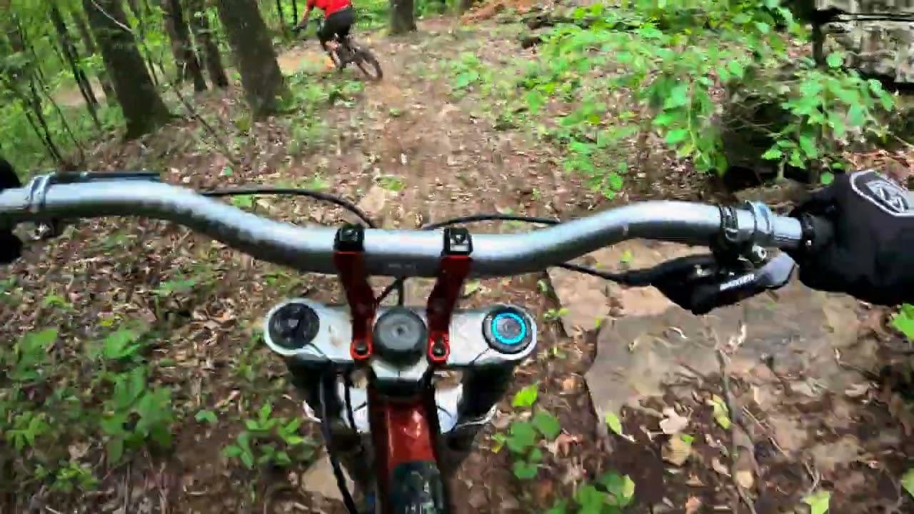 Preview of Trail 2 (Sasquatch Screamer) @ Mulberry Mountain Gravity Park