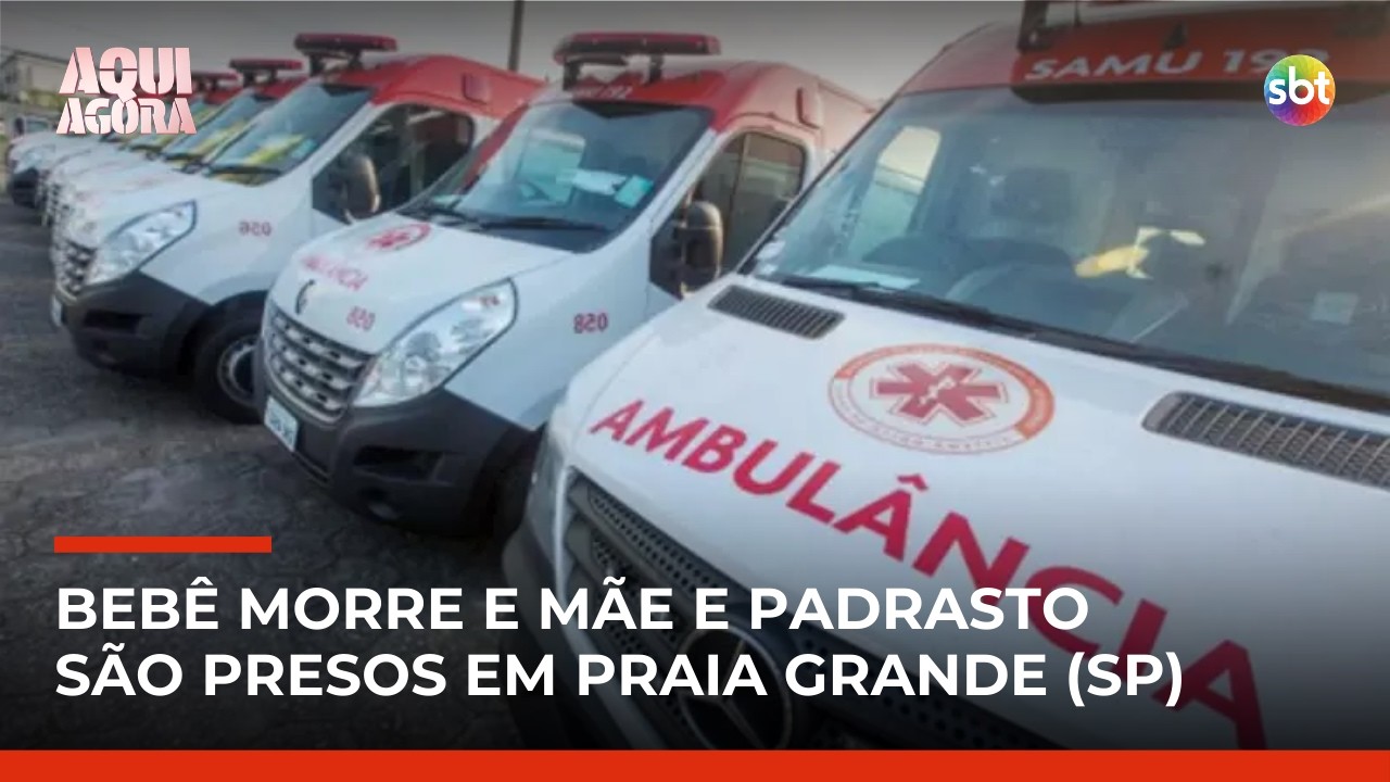 Mãe alega que bateu cabeça de bebê no carrinho após dar remédio para fazê-lo dormir | #AquiAgora