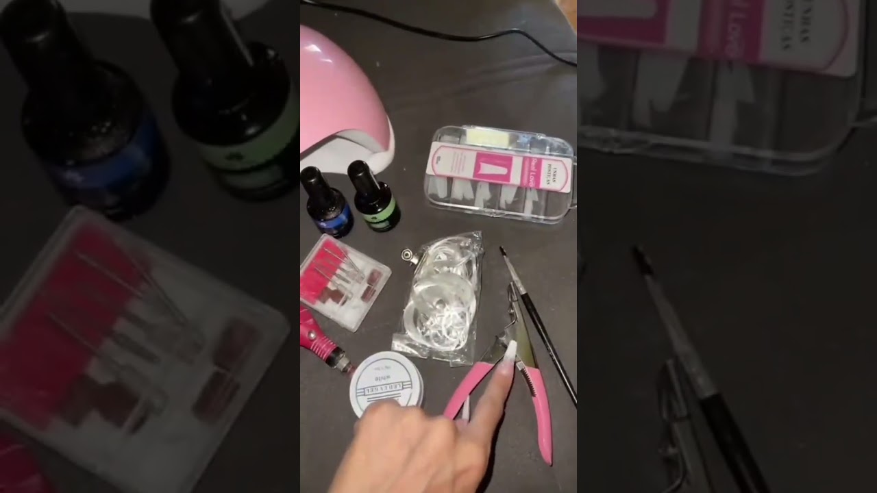 Tenha unhas lindas o tempo todo com esse kit de fazer unhas em gel! 💅🏻 - link na descrição e no fixo