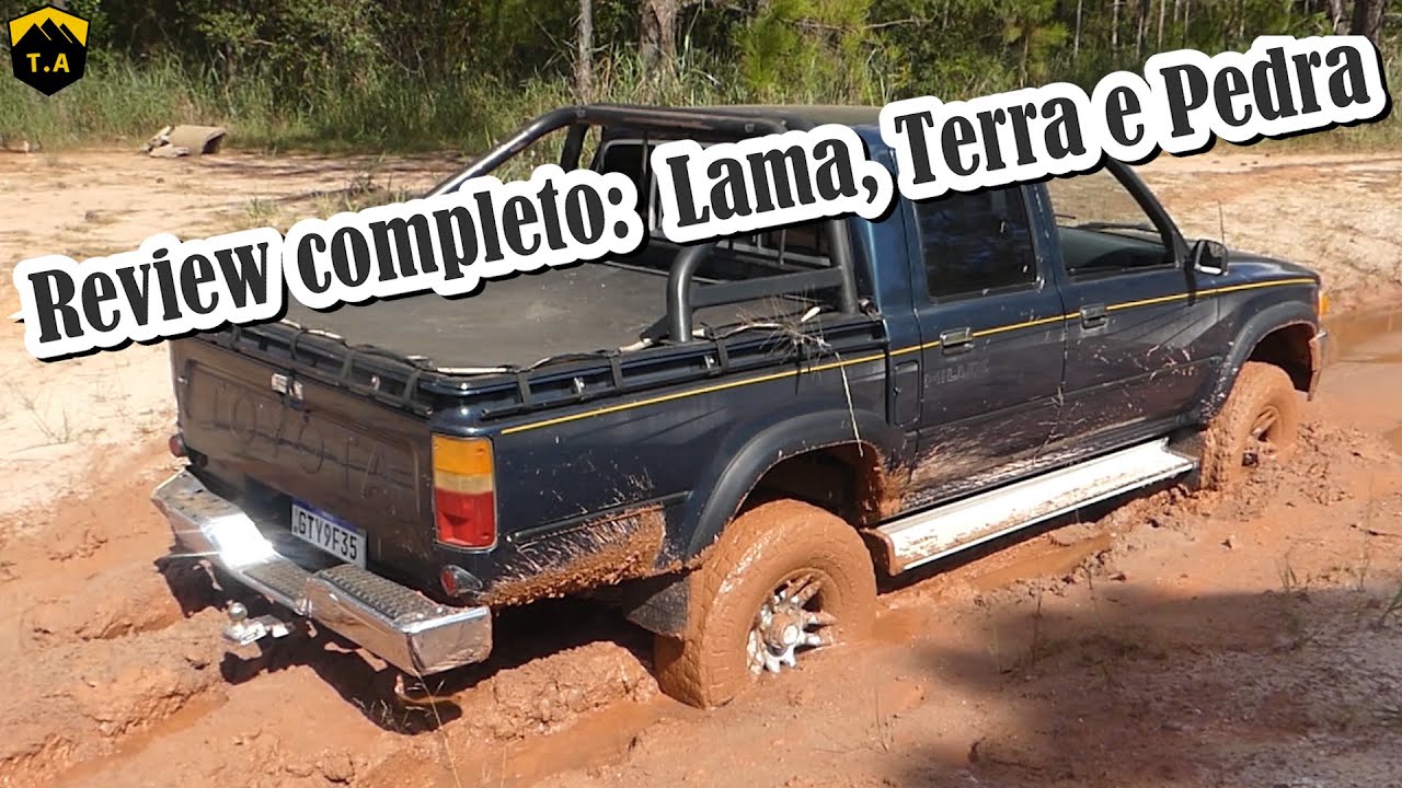 Teste 4x4 - Toyota Hilux 1995  Diesel -  