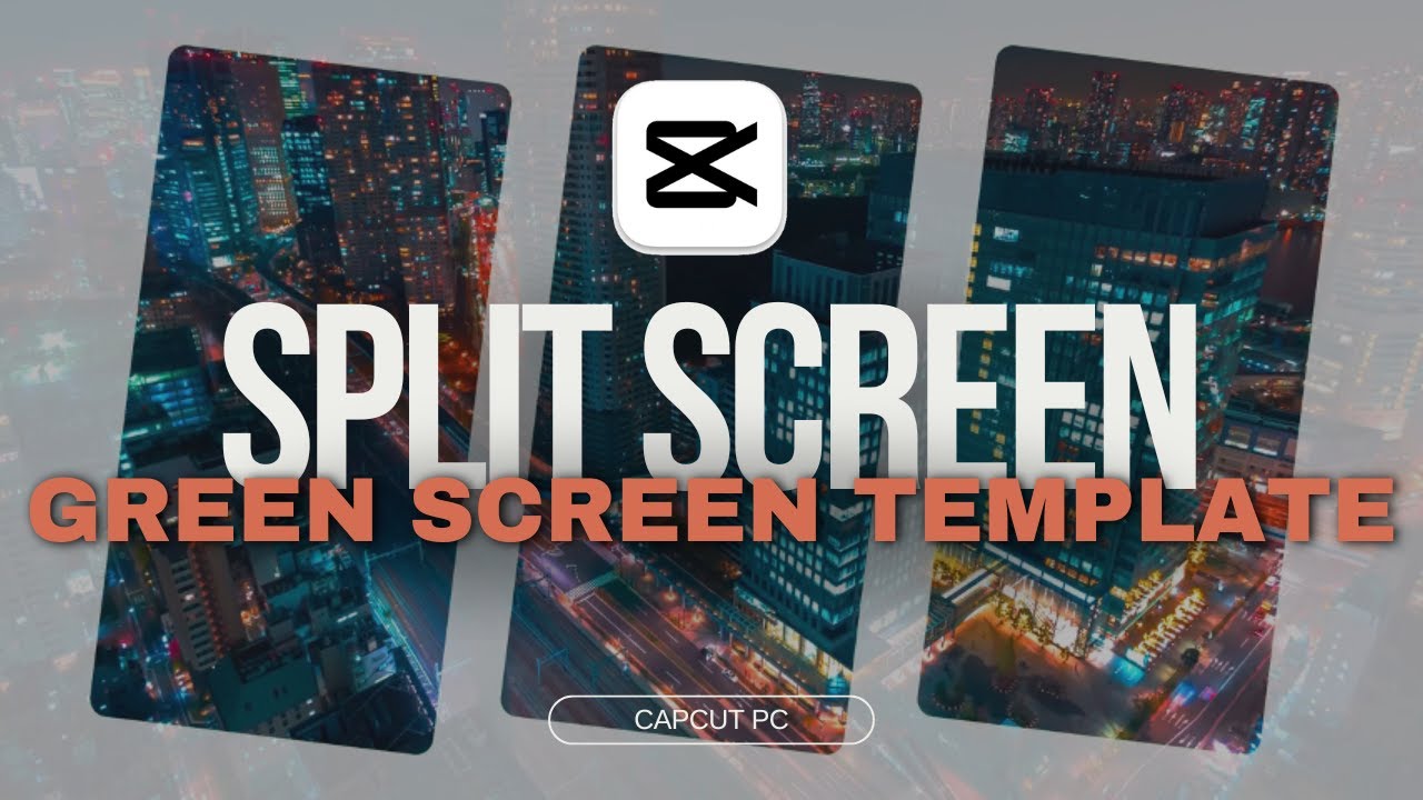 Create Eye-Catching Split Screen Green Screen Template In CapCut PC | Rectangle Mask