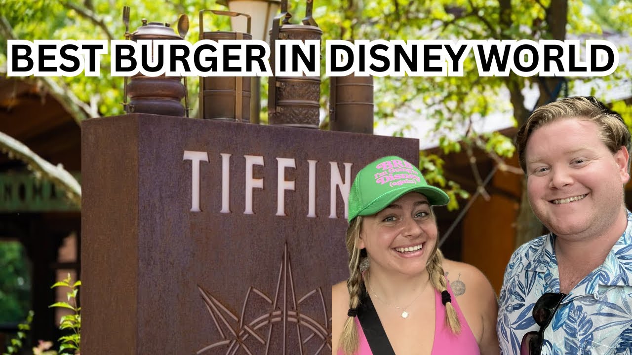 Best Burger in Walt Disney World??!! | Animal Kingdom Tiffins Restaurant
