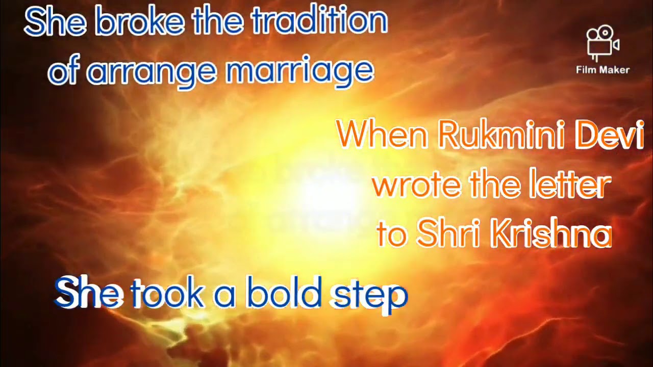 Rukmini Devi and Shri KrishnaVivah prasang/Krishnathemeflute by prakashJha /Mahabharatsong and music