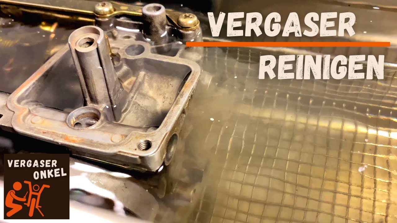 Die fachgerechte Vergaser Reinigung, ausführlich erklärt vom Vergaseronkel #ultraschallreinigung