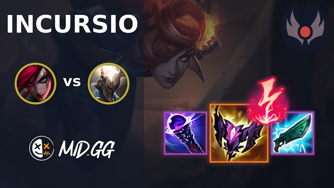 MID.GG: [Рейд] Катарина MID против Пантеона | Грандмастер OCE | Сезон LOL 2026