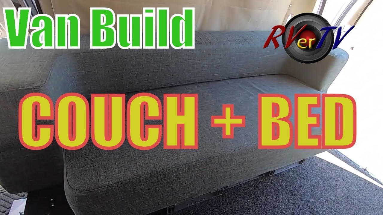 Van Build...Couch + Bed In One...Perfect