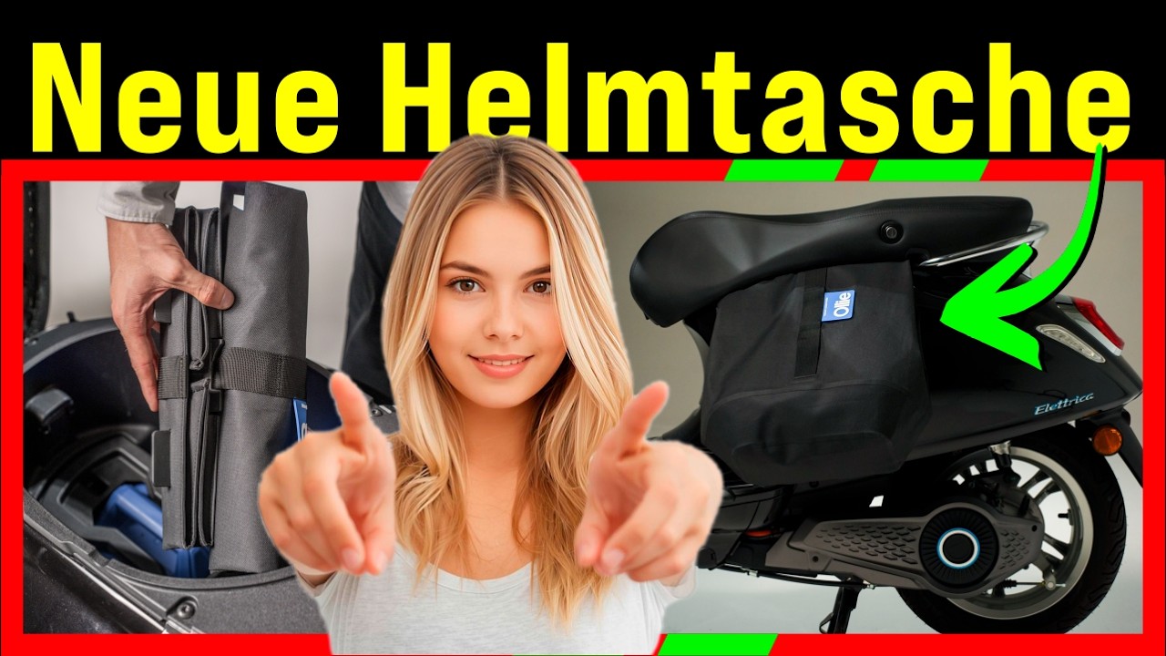 Helme gut verstaut mit der Ollie Helmtasche - wir haben den Test gemacht