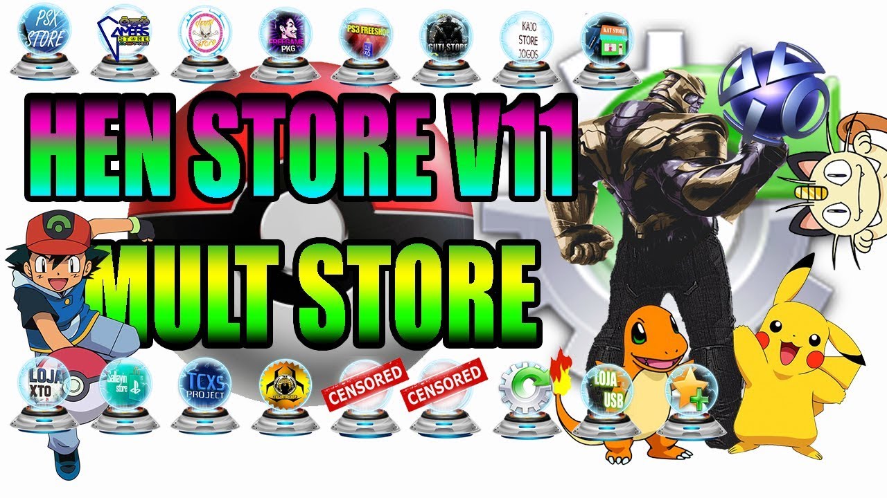 Hen store v11 on PS3 4.85.1 HFW, Han offline enabler nad Console ban prevention