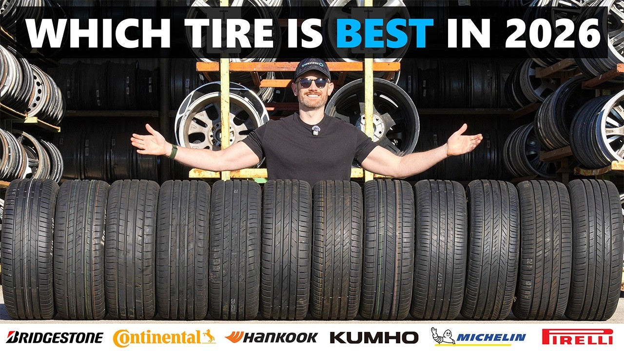 The Best Tires for Your Car in 2026? 12 Brands Tested and Compared!