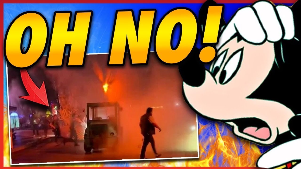 Disneyland FIRE: Paint The Night Parade Float FAILS MID-PERFORMANCE | SMOKE Sends Guests SCRAMBLING!