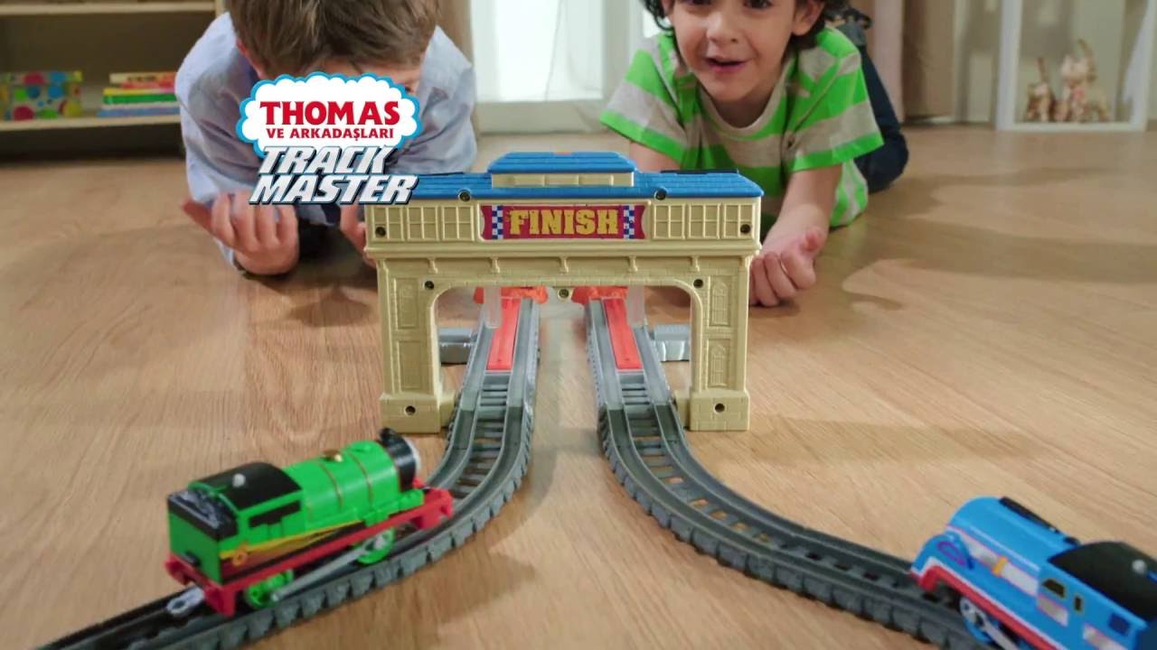 Thomas ve Arkadaşları - Thomas ve Percy Tren Yolu Yarış Seti - DFM53
