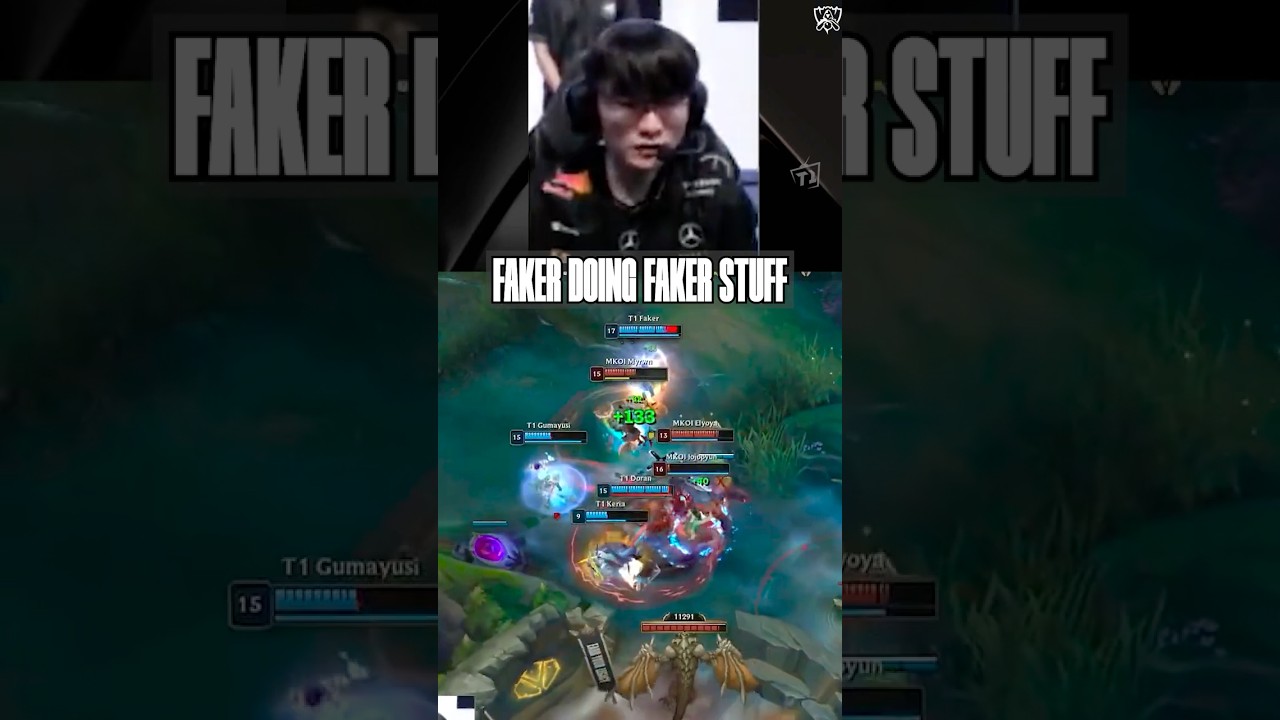Фейкер делает фейковые вещи 🧠 #worlds2025