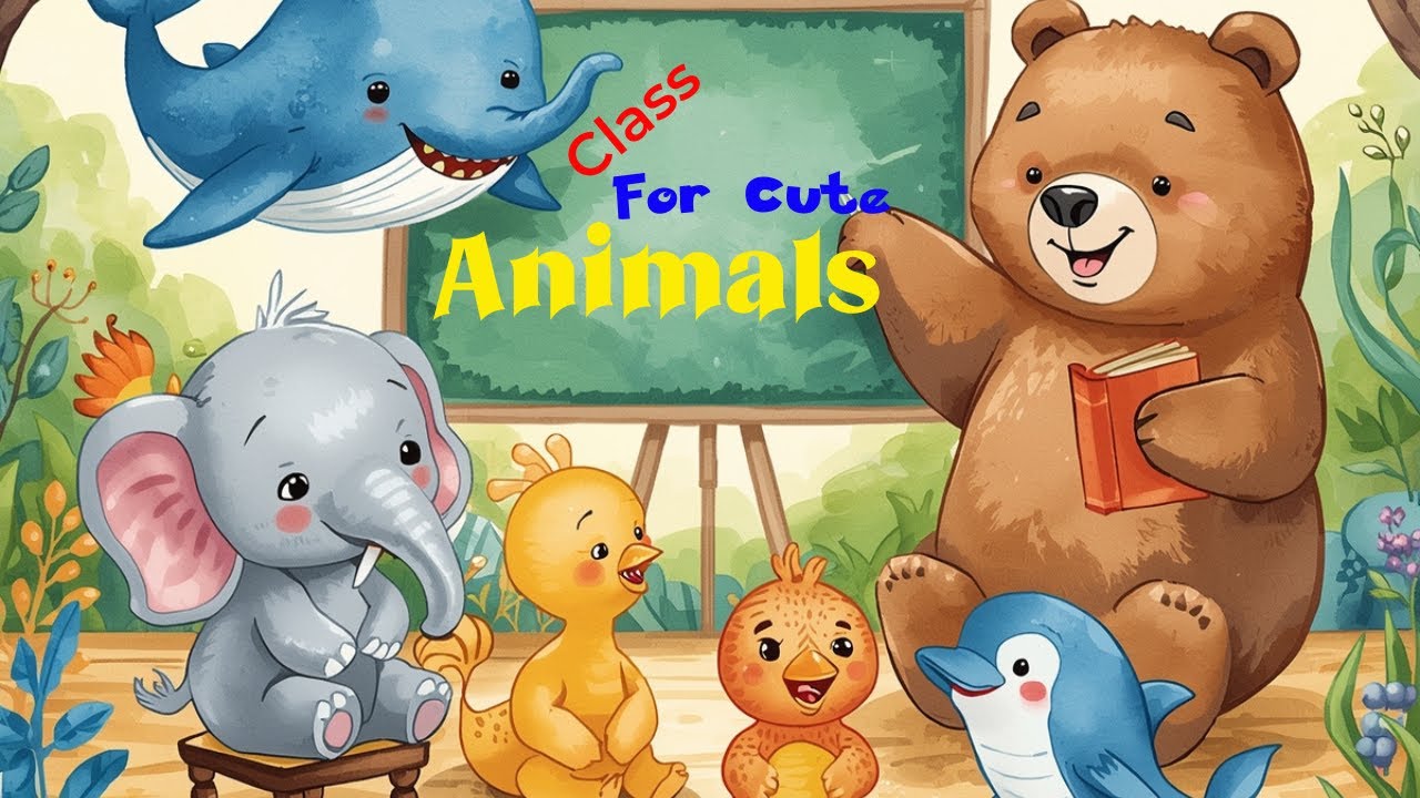 Don't Miss out The Most Adorable Children Stories: cClass For Cute Animals