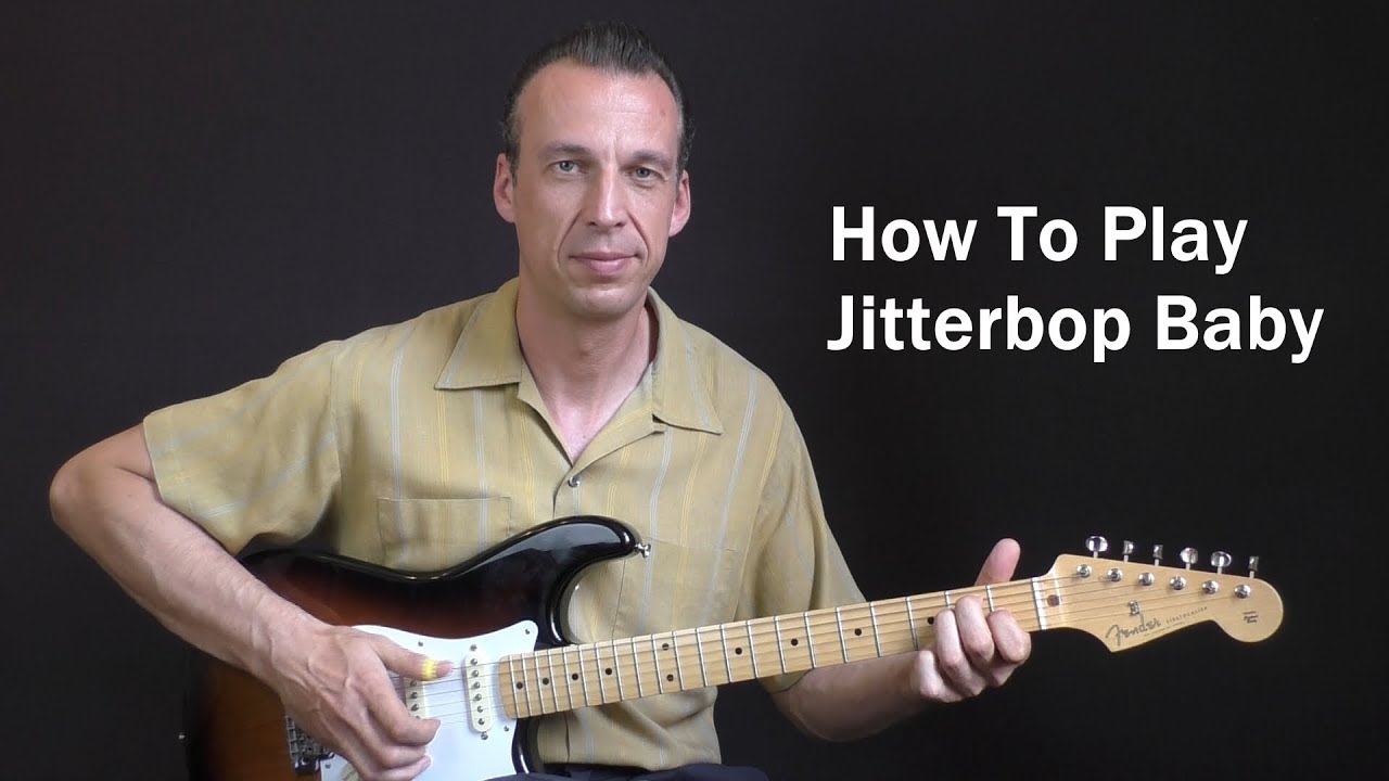 Урок игры на рокабилли-гитаре — Jitterbop Baby от Хэла Харриса