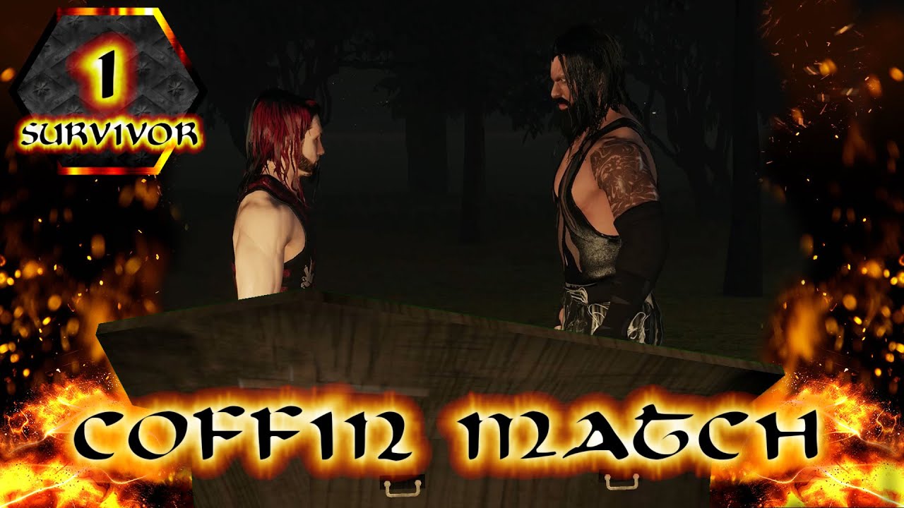 WWE 2K | Dark vs Lucifer | Coffin Match (Casket Match) | TDWF Soul Survivor [WWE2K19/WWE2K24]