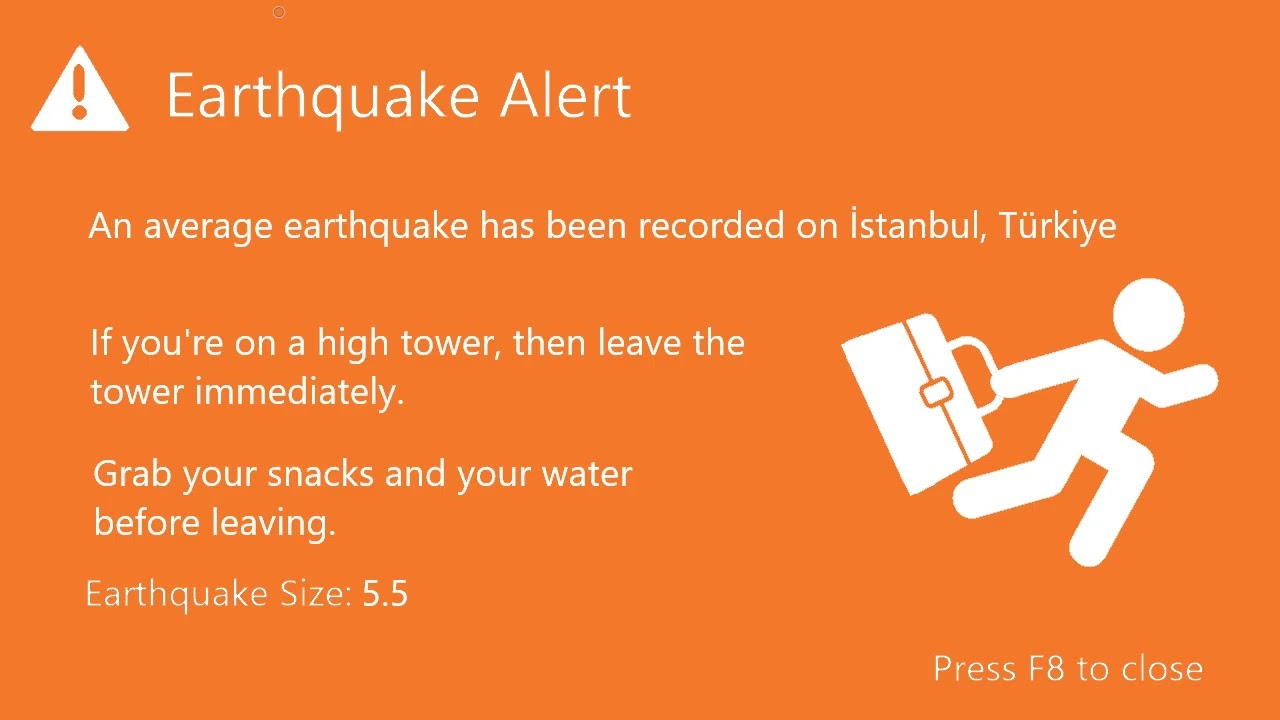 Windows 10 Earthquake Killscreen