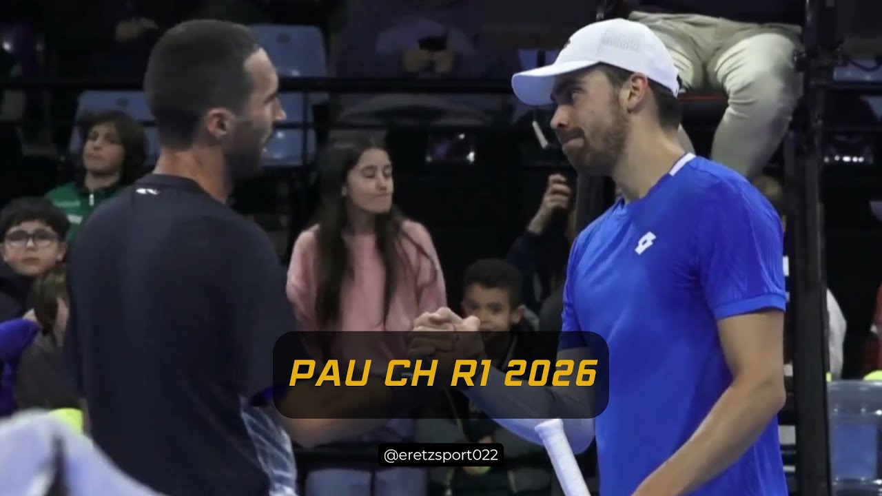 Pau Challenger 2026 R1: Benjamin Bonzi [7] vs. Mikhail Kukushkin [7] Condensed Match