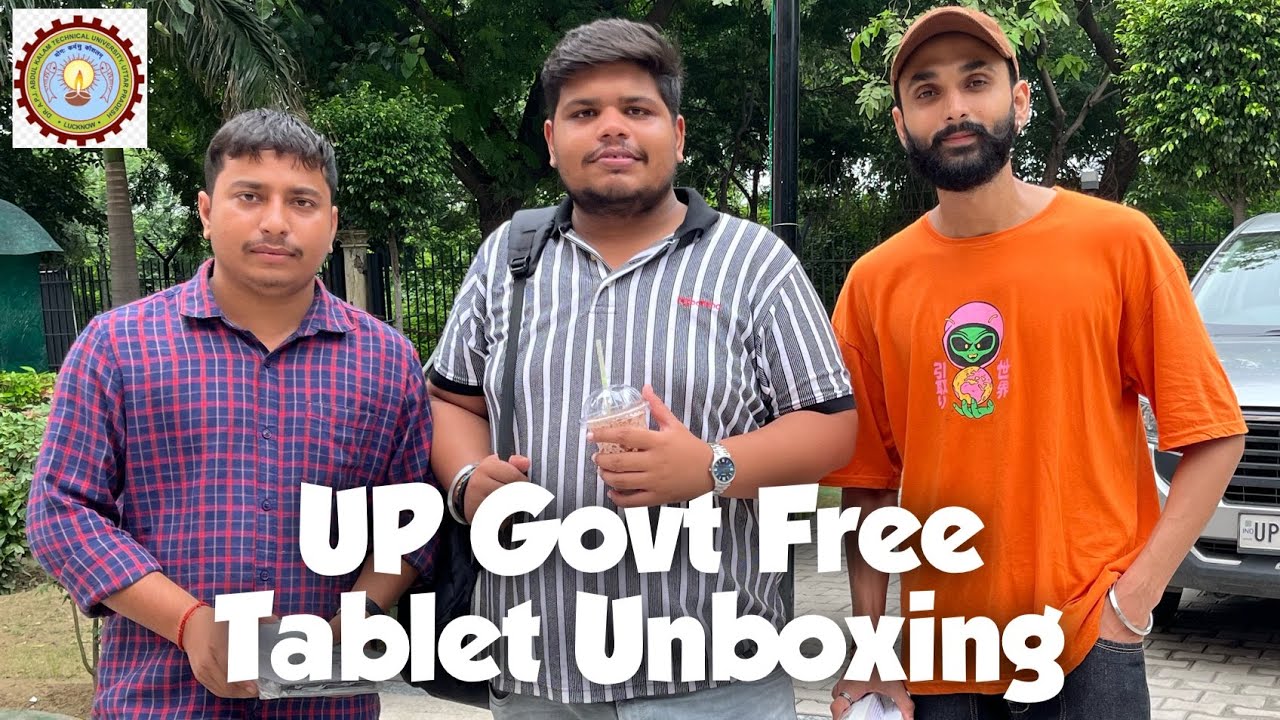 I Got This Galaxy Tab A9 From UP Govt | Tablet Distribution At Lloyd College | Aktu University
