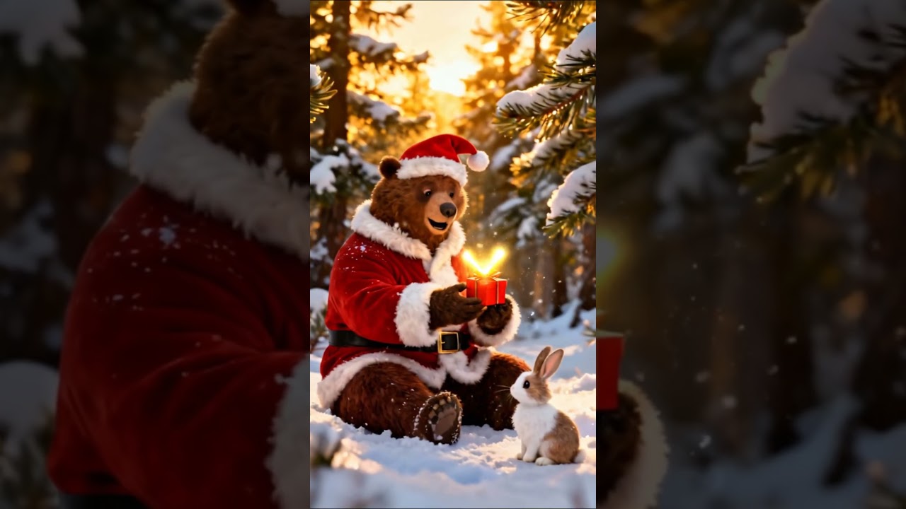 Tierkinder jubeln! Nikolaus‑Überraschung! 🤶🏻 🌲