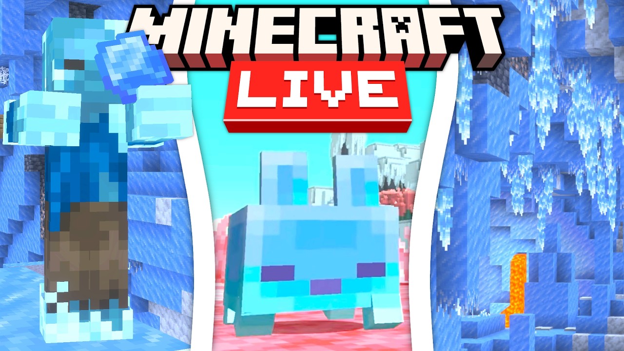 NOWY WYMIAR: THE SIFT! LODOWE JASKINIE! MROŹNY ZOMBIE i KOSTKI LODU! Minecraft Live 2026