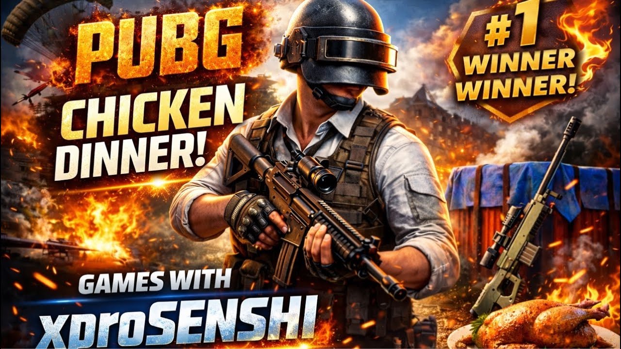 PUBG Intense Battle Royale 🔥 Chicken Dinner Hunt | Games with xproSENSHI