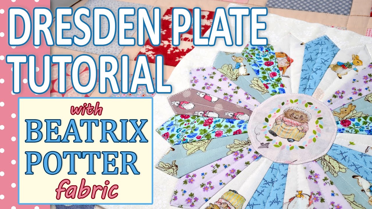 Dresden Plate Tutorial by Sew Unique