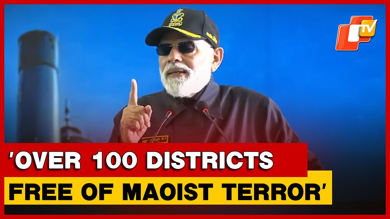 India Is On The Verge Of Being Free From Naxal-Maoist Terror: PM Modi