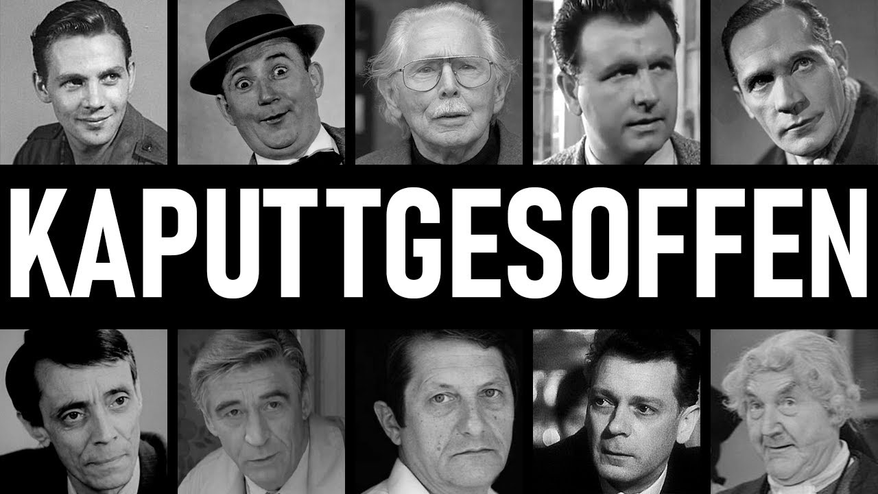 VOM ALKOHOL ZERSTÖRT: 10 DDR-Stars, die alles verloren und vergessen wurden