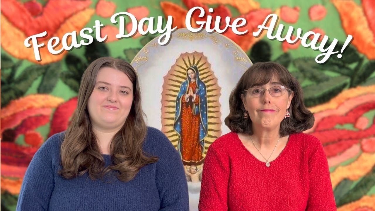 Catholic Give Away!! Having Fun On The Feast Our Lady of Guadalupe