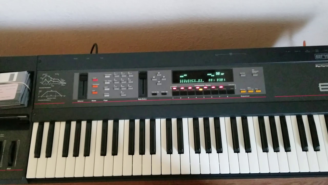 Beat making x Ensoniq EPS x Kaliman
