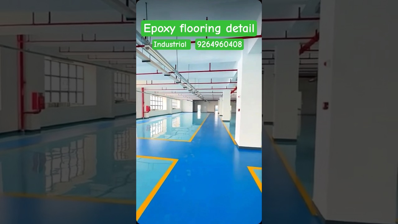 Epoxy flooring industrial