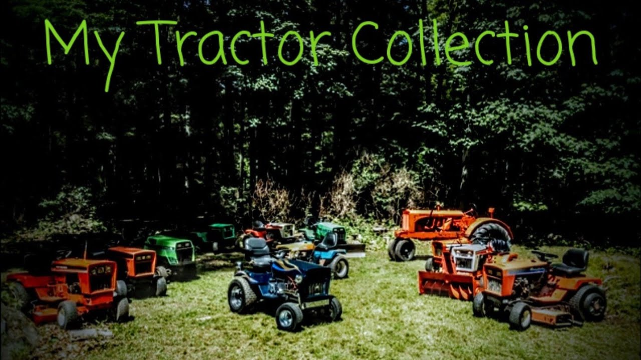 My tractor Collection. Allis Chalmers, Simplicity, Deutz Allis, Massey Ferguson.