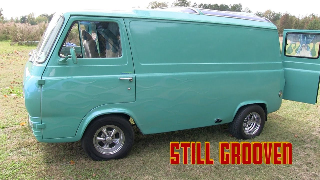 Incredible 1967 Custom E100 Full Mod Ford Van. "STILL GROOVEN
