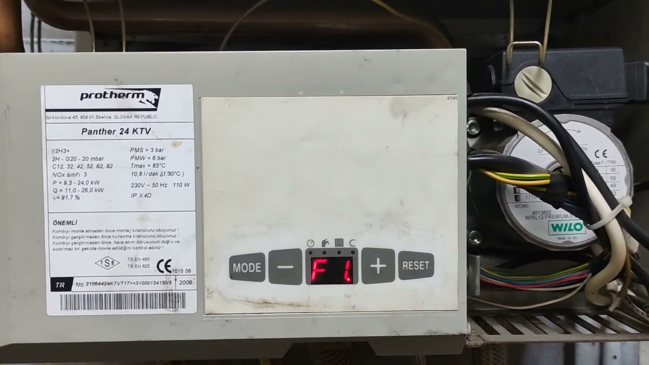 PROTHERM F1 ARIZALARINA FARKLI BİR YAKLAŞIM - BOILER SPARE PARTS - KOMBİ TAMİR KURSU - KOMBİ PARÇASI