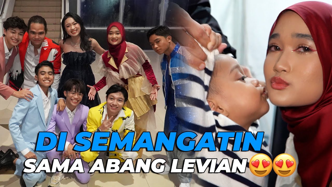 MAGIC 5 x GORGEOUS 5..! LANGSUNG DI SEMANGATIN SAMA ABANG LEVIAN 😍😍