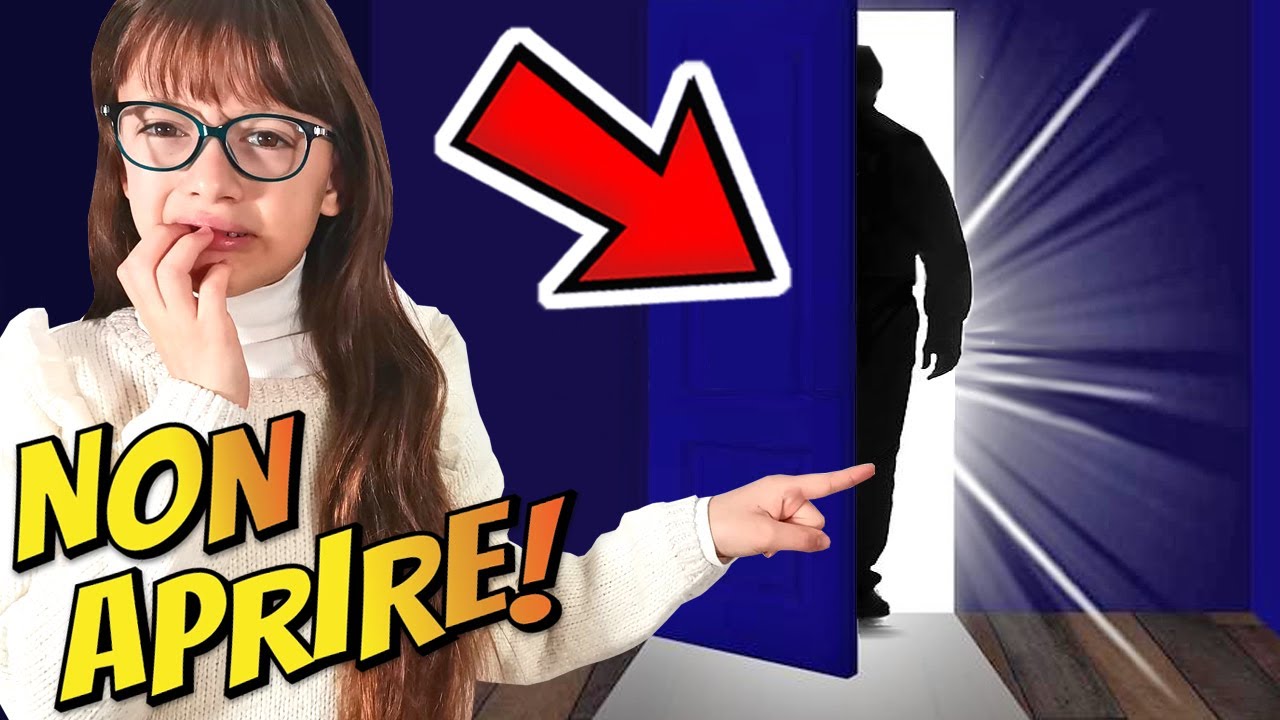 TOC TOC CHI BUSSA ALLA NOSTRA PORTA? SOFI È A CASA DA SOLA VLOG 😱 CHE PAURA! Sofi e Moni