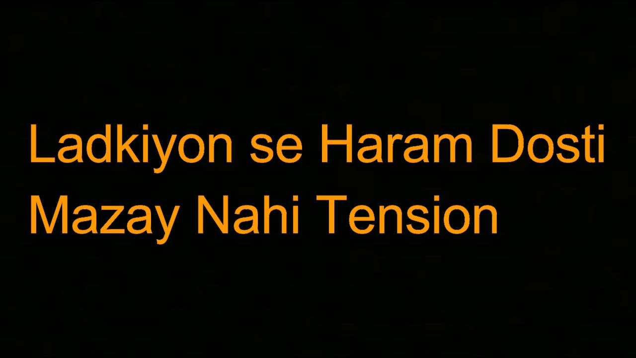Ladkiyon se Haram Dosti Mazay Nahi Tension Mufti Tariq Masood
