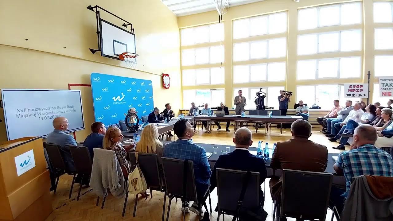 Sesja Nadzwyczajna Rady Miejskiej Władysławowa 2025-07-14