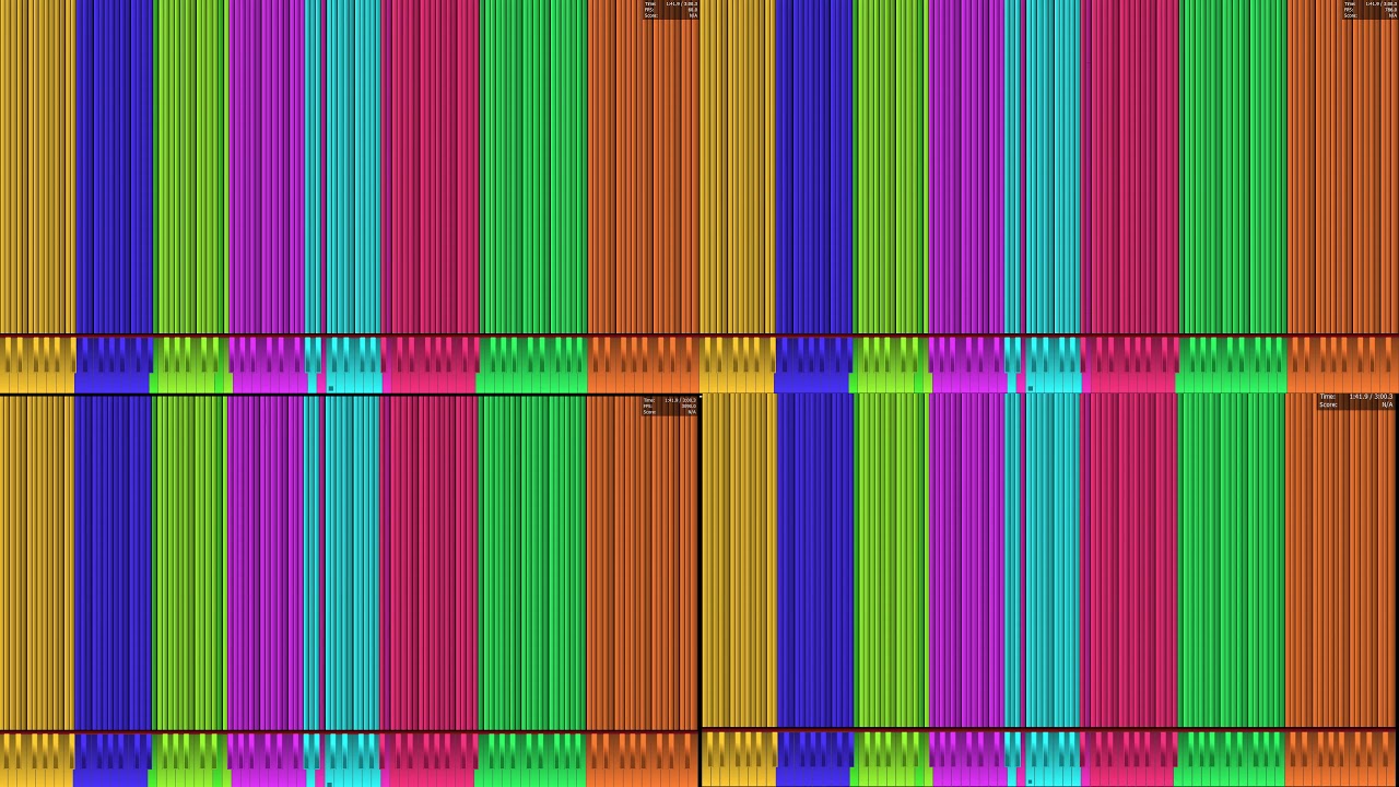 [Black MIDI] Coffin Dance   Astronomia 4 Way Competiton