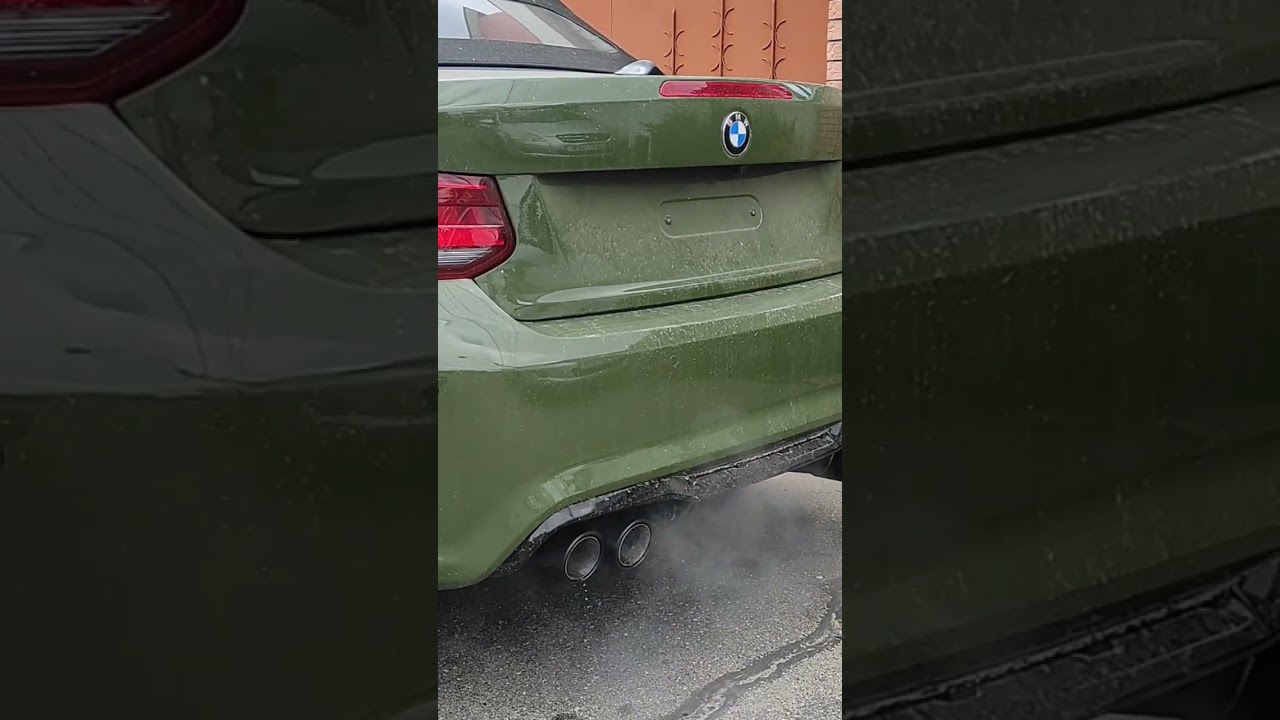 BMW 240 b58 exhaust custom sound