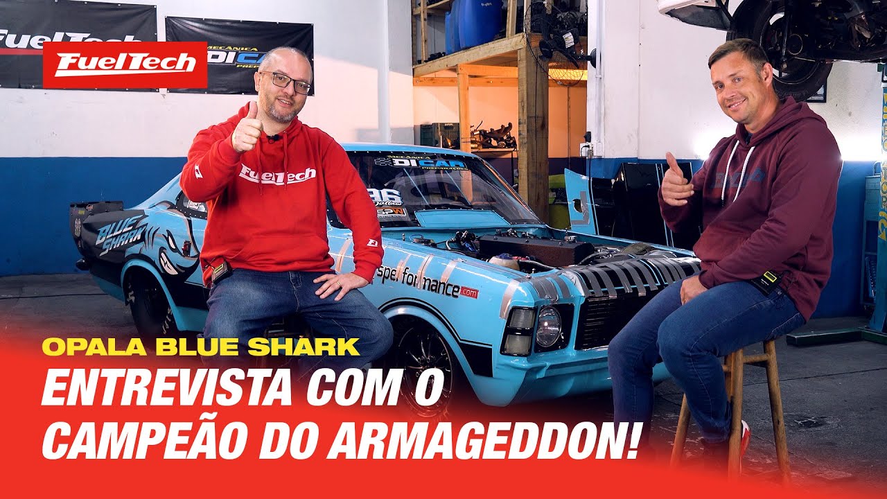 OPALA 6 cilindros TURBO BLUE SHARK do Fábio Campeão do Armageddon no Velopark!