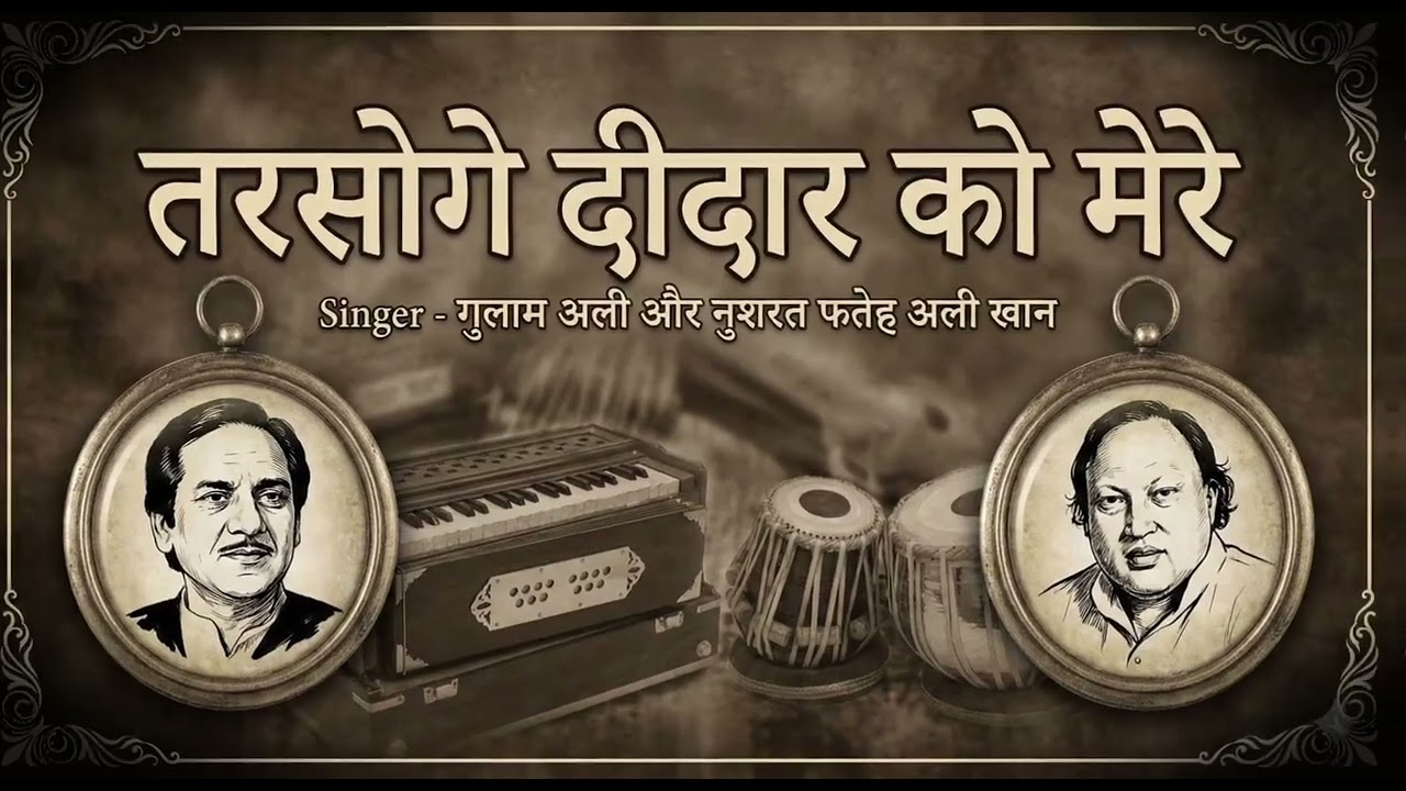Tarsoge Deedar Ko Mere | Official Sufi Qawwali Ghazal | Legendary Voices | Classic Urdu Ghazal Song