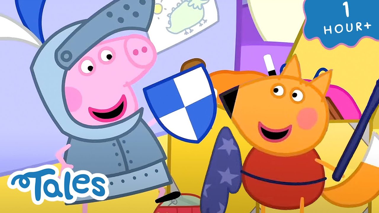 Peppa Pig becomes a Knight! | Peppa Pig | Full Episodes | Cartoons for Kids