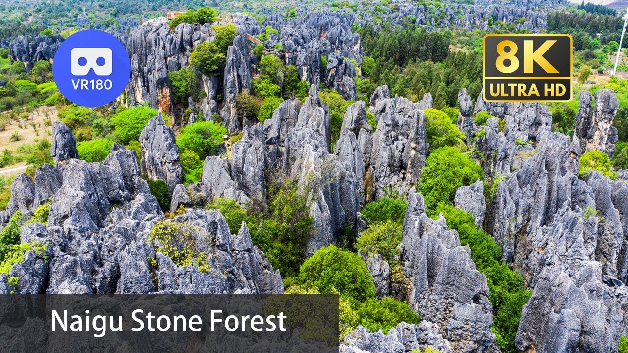 【VR180】Travel China: Naigu Stone Forest 乃古石林 | Yunnan | 8K 60fps