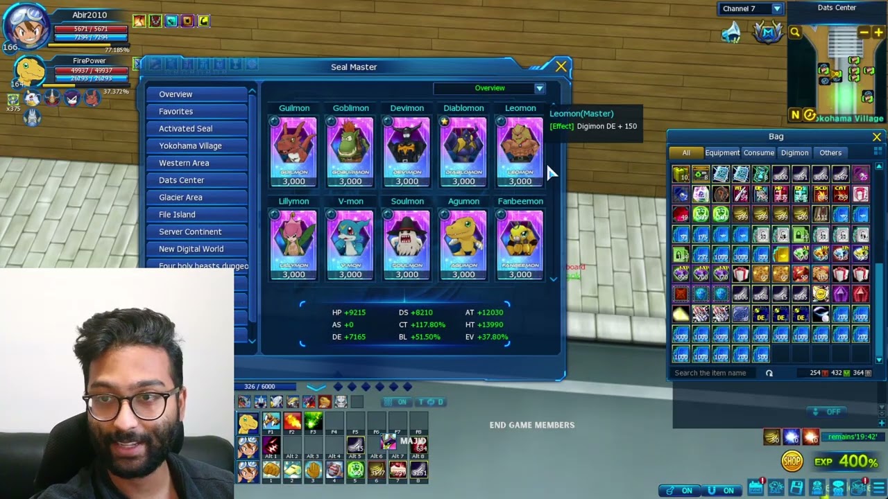 ALTER B & ZWART D RERUN &mdash; Digimon Masters Online