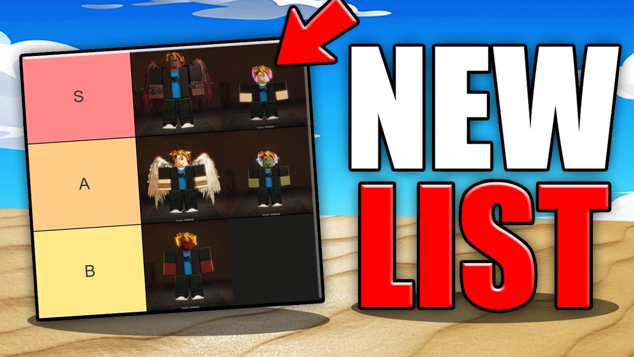 Roblox THE FORGE Races Tier List