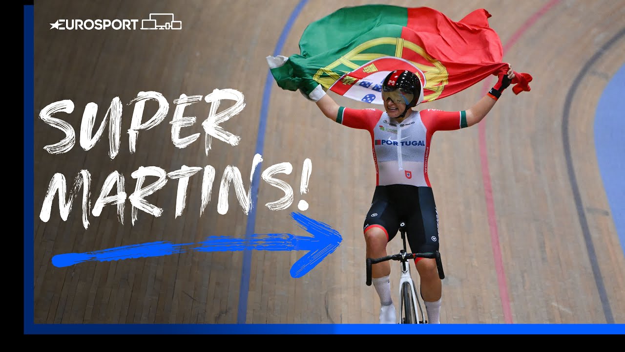 Maria Martins Wins Phenomenal Women's Scratch Race Title at European Championships | Eurosport